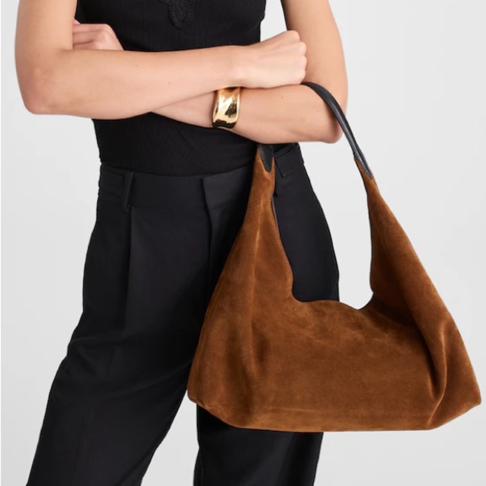 Madewell Mylie Suede Shoulder Bag - Picture 3 of 6